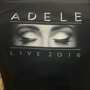 Adele Live 2016 Large Long Sleeve Tour Shirt